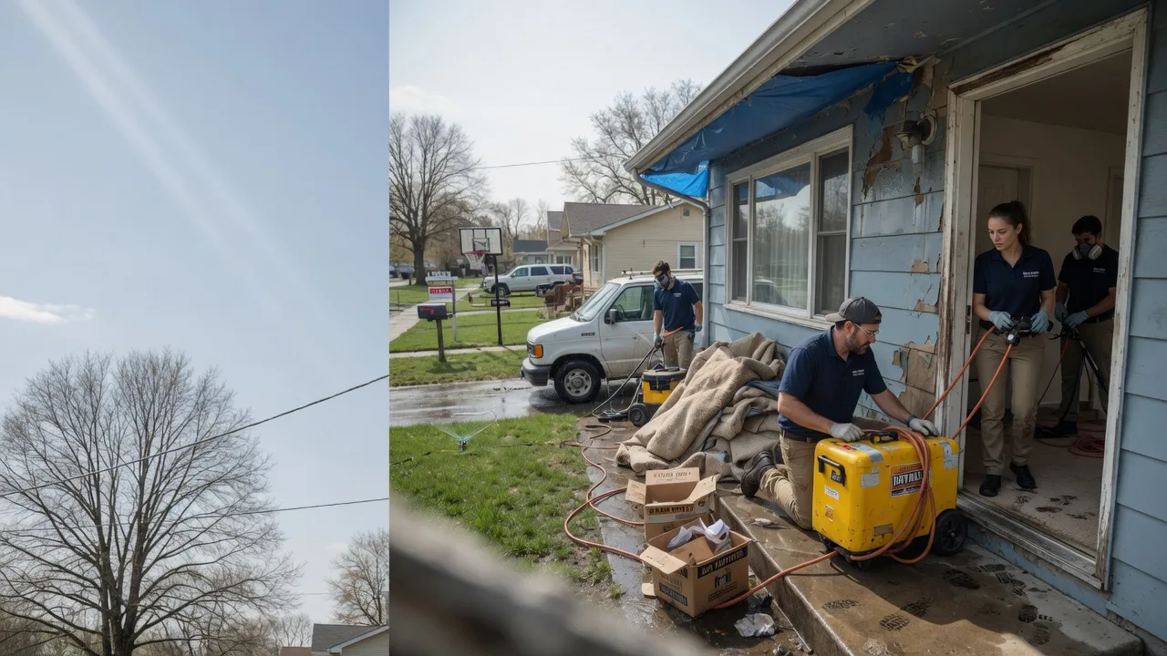 Basement Flood Cleanup in Wasta, SD near me